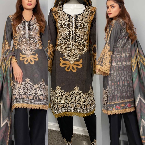 Original pakistani munira designer stitched suit - Picture 1 of 9